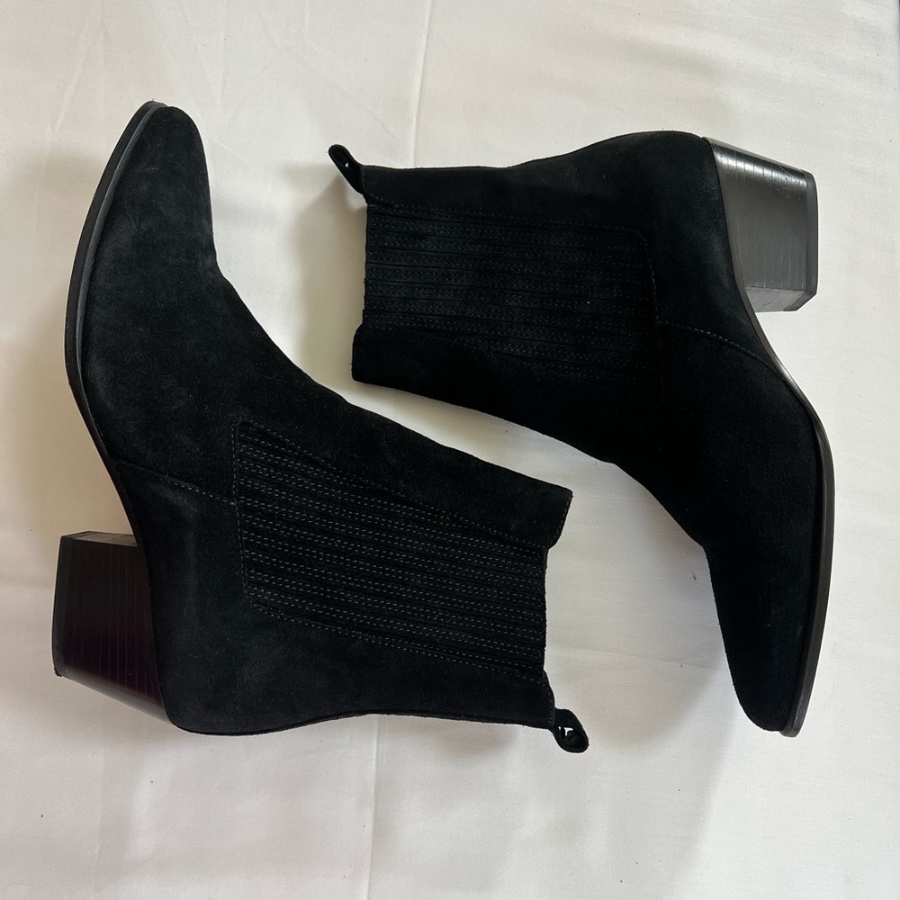 Sandro Paris Western Style Suede Ankle Boots 36